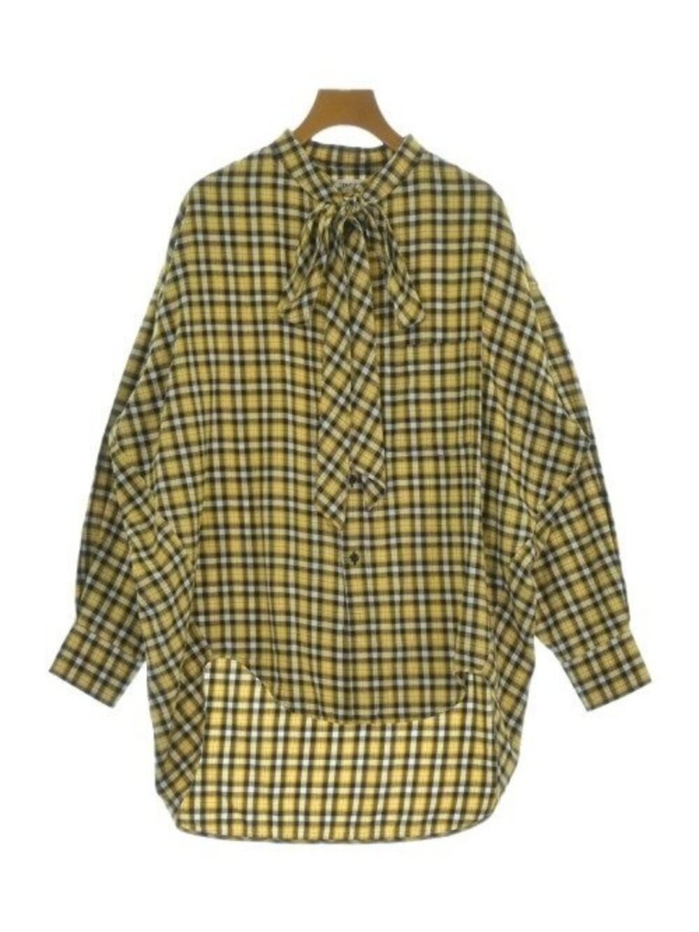 Balenciaga Casual Shirt Yellow